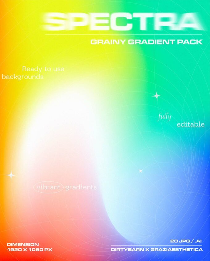Grainy Gradient Pack - 20 Pieces 1