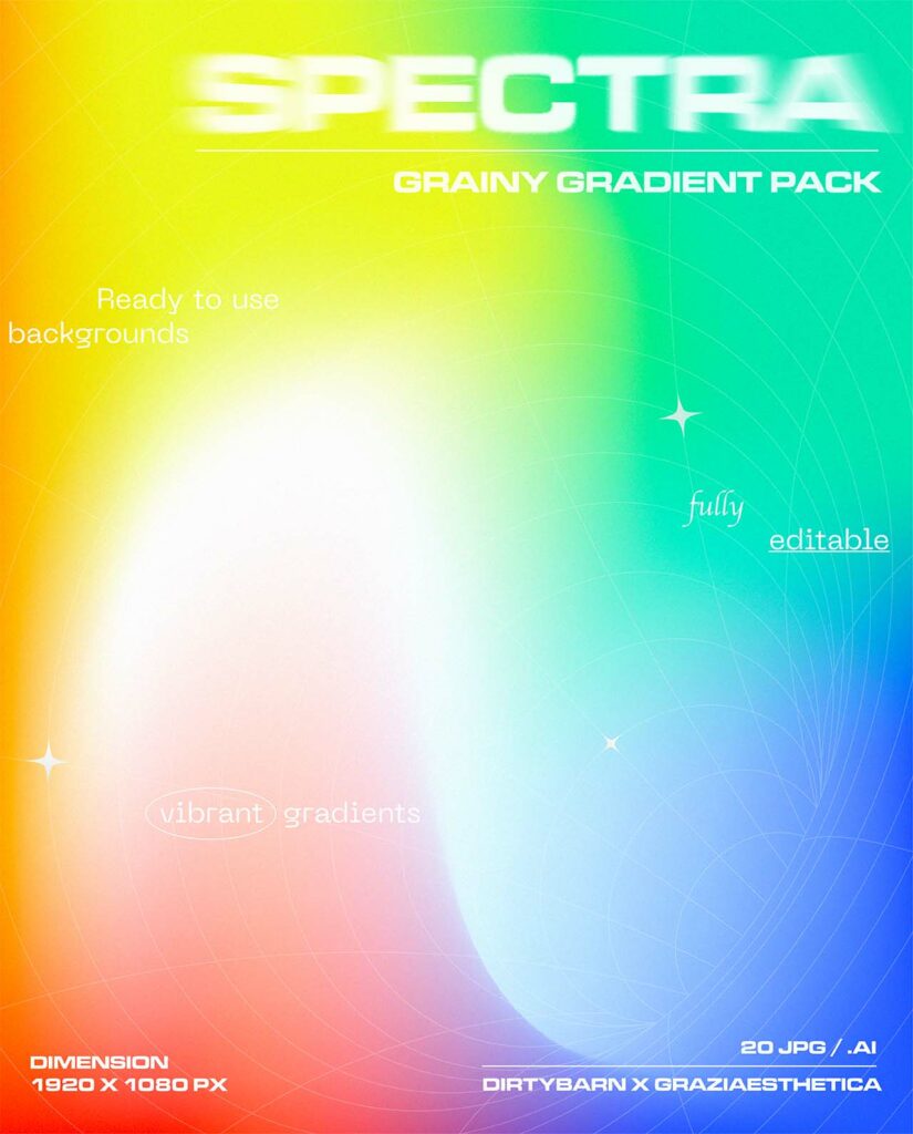 Grainy Gradient Pack - 20 Pieces » Dirtybarn