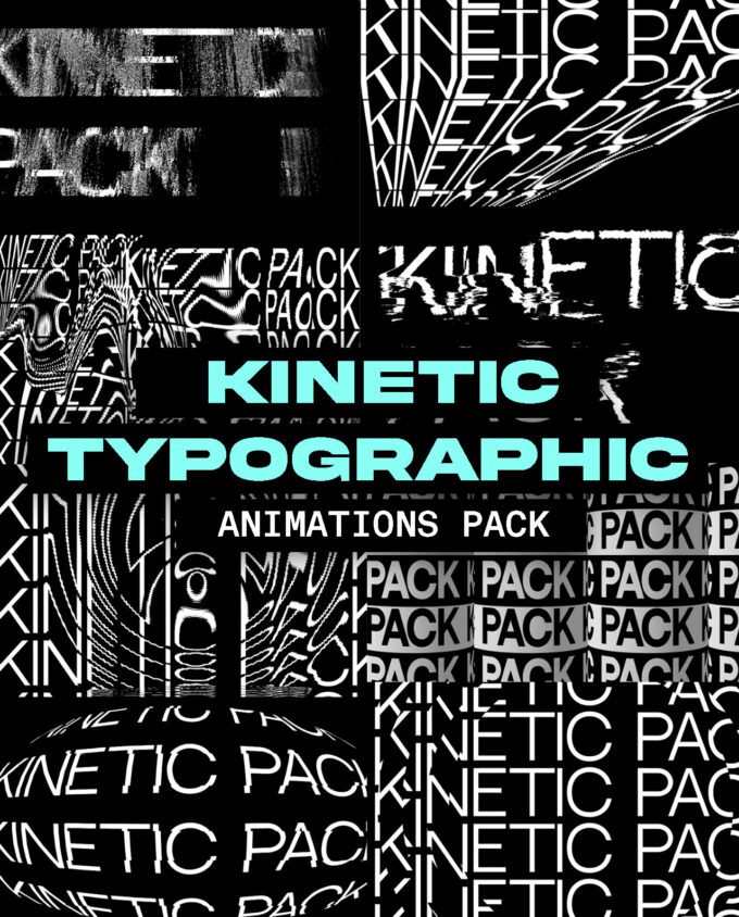 Kinetic Typographic Animations Pack 1