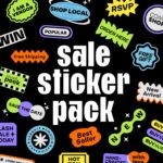 Flash Sale Sticker Pack – 20 Pieces