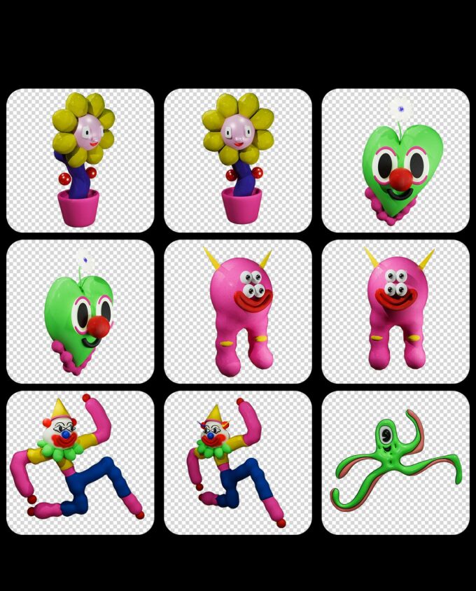 Clownify - 3D Shapes and Figure Pack 5