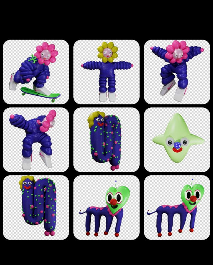 Clownify - 3D Shapes and Figure Pack 6