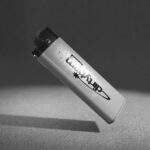 3D Lighter Mockup – 5 Scenes